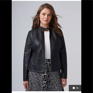 💙📦🆕LB Faux Leather Jacket